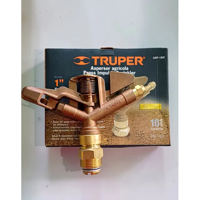 Aspersor Cañon De Riego Agricola Truper Toma De 1 