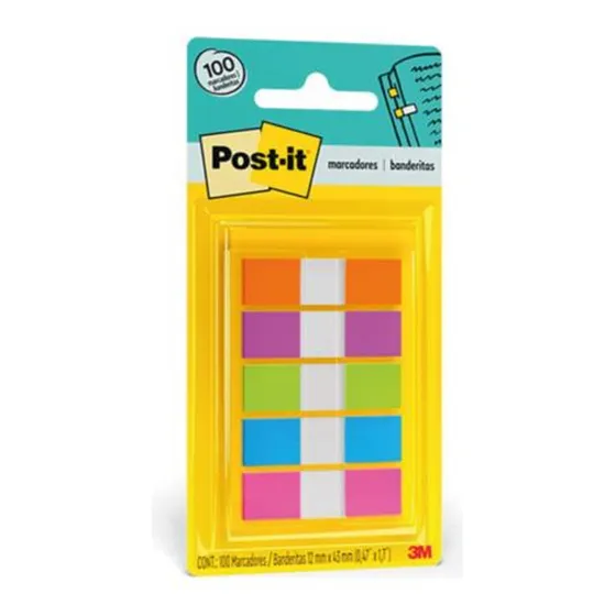 Marcador adhesivo Post-it de 3M, 11,9 x 43,2 mm