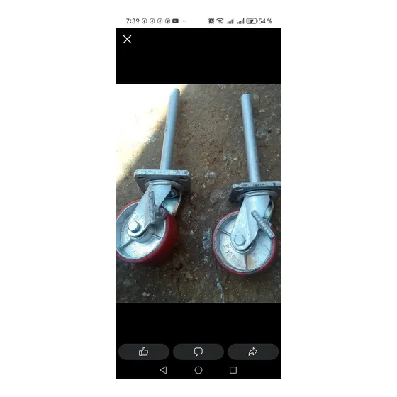 Ruedas De 5 Pulgadas Para Andamios Tijeras