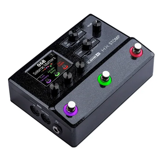 Pedal de efeito Line 6 Helix HX Stomp preto
