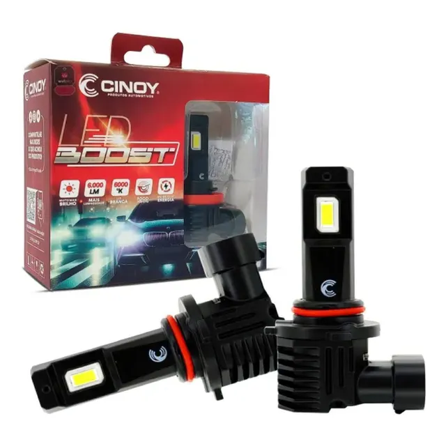 Kit Ultra Led Boost Hir-2 Corolla 2020 A 2023 6000k 30w