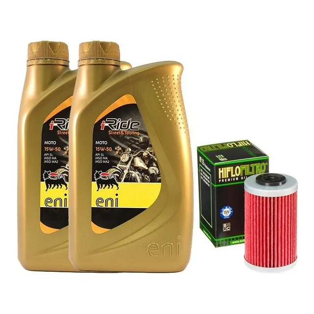 Kit Aceite 15w-50 Filtro Racing Ktm Duke200 390 Pulsar200ns