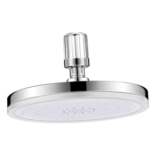 Cabezal De Ducha Tipo Lluvia Con Filtro, Plata Brillante Cabezal De Ducha Tipo Lluvia Con Filtro, Plata Brillante