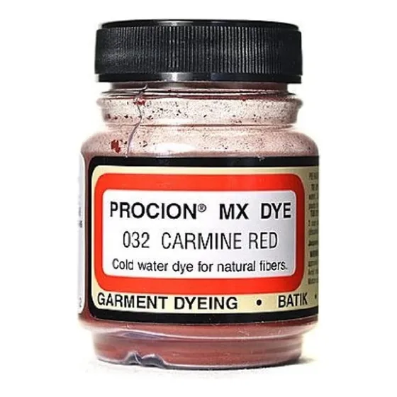 Jacquard Procion Mx Dye 0.67 Oz - Rojo Carmin