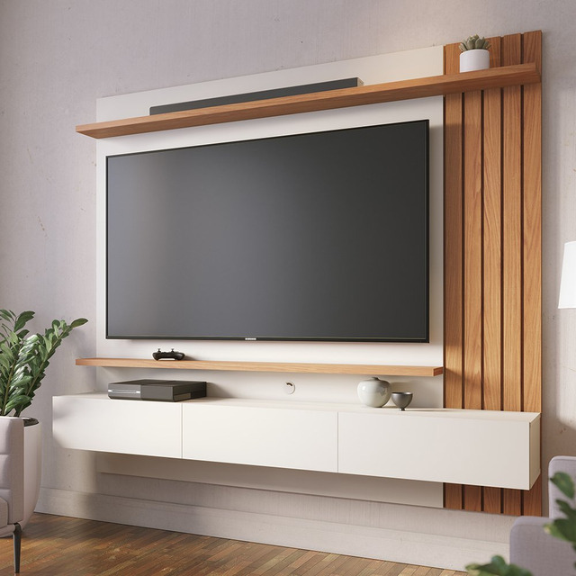Painel Para Tv Até 70 Polegadas 3 Portas Basculantes 2 Wt Painel Para Tv Até 70 Polegadas 3 Portas Basculantes 2 Wt