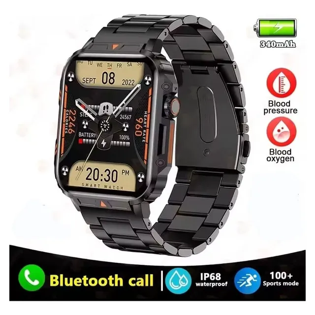 Reloj Inteligente Grado Militar Ip68 Smart Watch 2024