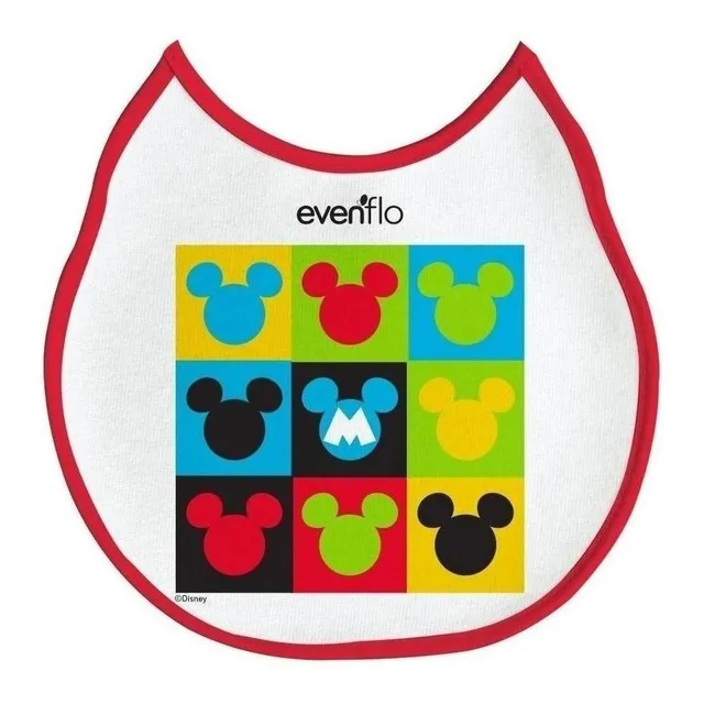 Babero Evenflo Chico Disney Suave Absorbente