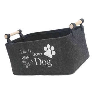 Caja Organizadora De Juguetes For Mascotas, Grande Con Caja Organizadora De Juguetes For Mascotas, Grande Con