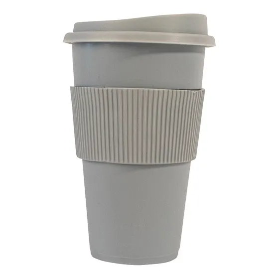 Vaso Cafe Térmico Con Tapa Y Agarradera X 10u X Mayor