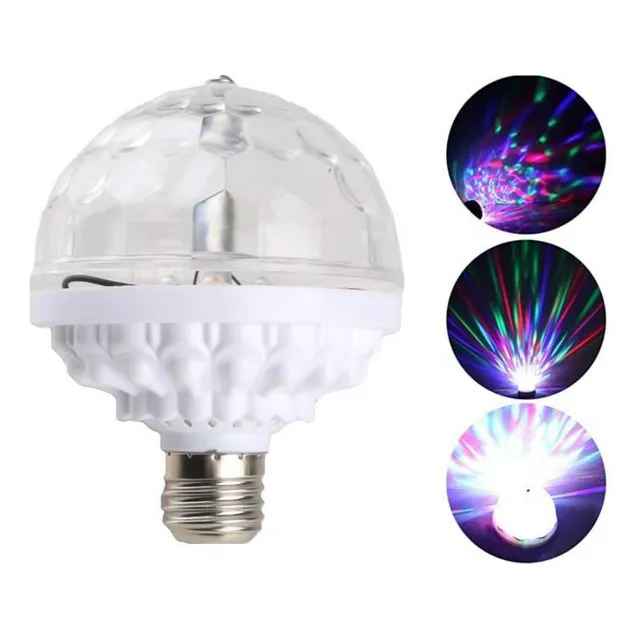 Kit X2 Foco Giratorio Led Discoteca Luces Sicodelicas Fiesta