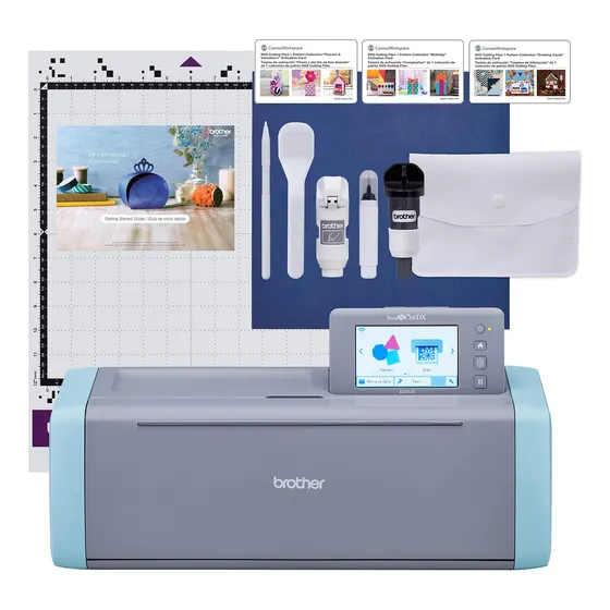 Máquina De Corte Brother Scanncut Sdx125e Con Escáner 682 Pa