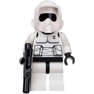 Minifigura De Lego Star Wars Scout Trooper Blaster Minifigura De Lego Star Wars Scout Trooper Blaster