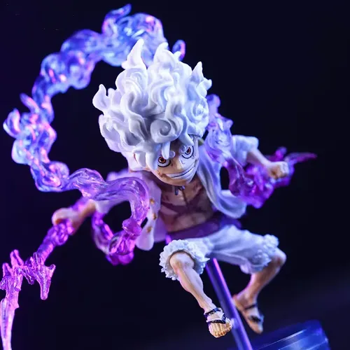 One Piece Glow Nika Wink Raiden Gear 5 Luffy Anime Figure