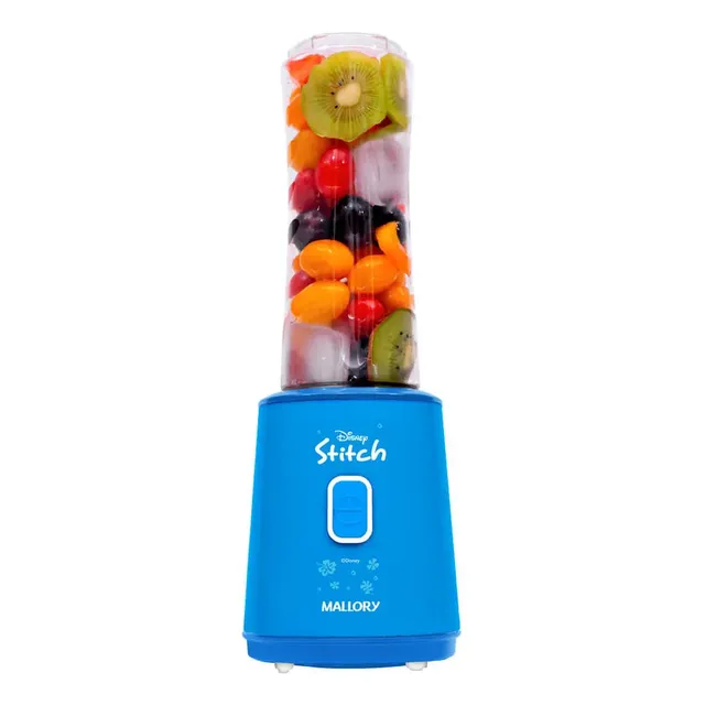 Liquidificador Individual Mallory Stitch - 2 Copos 300w Cor Azul