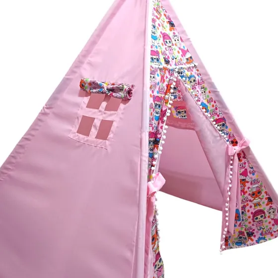 Teepee  Carpa Tipi Casita Para Niños Pijamada