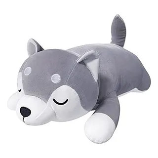 Husky Animal De Peluche Throw Pillow Huskies Anime Bod... Husky Animal De Peluche Throw Pillow Huskies Anime Bod...