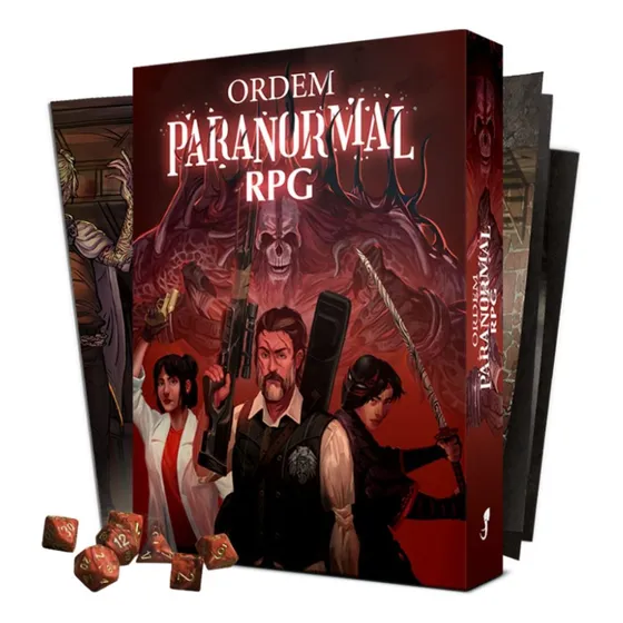 Ordem Paranormal Rpg Edição De Luxo Pt Br