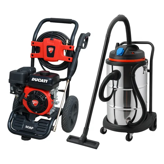 Kit Limpieza Aspiradora 60lts Hidrolavadora