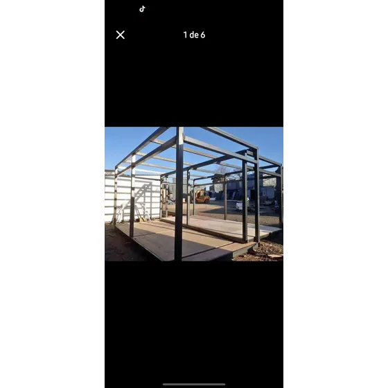 Tubo Estructural Cuadrado 100x100 50x50 Galvanizado