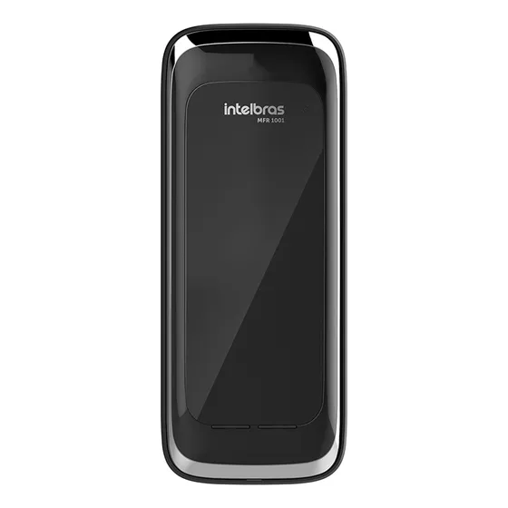Fechadura Digital Smart De Sobrepor Mfr 1001 Intelbras Preta Preto