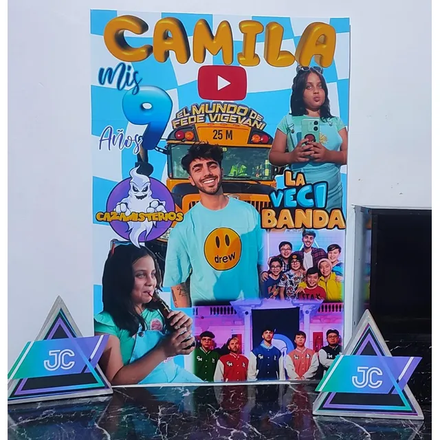 Fede Vigevani Youtuber Decoración De Cumpleaños