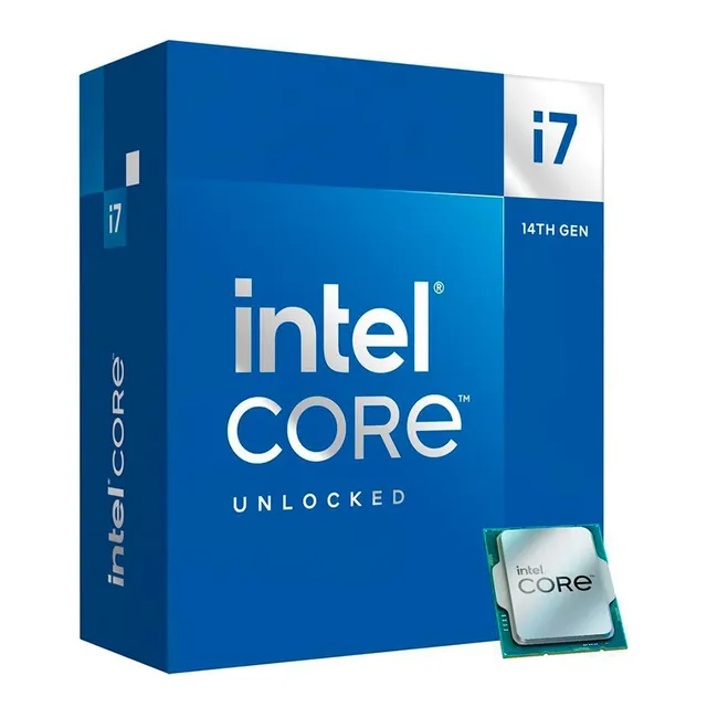 Procesador Gamer Intel Core I7-14700k Bx8071514700k  De 20 Núcleos Y  5.6ghz De Frecuencia Con Gráfica Integrada