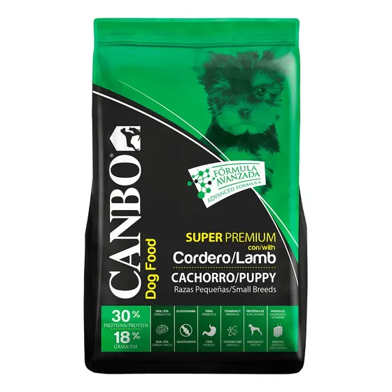 Canbo Cachorro Cordero Raza Pequeña 7 Kg | Cuotas sin interés