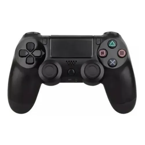 Control joystick Double motor Vibration 4 Wired controller negro