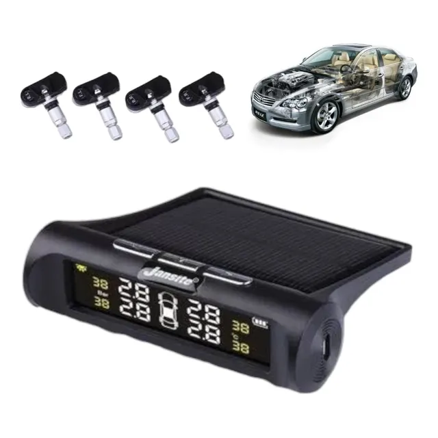 Sistema De Monitoreo De Neumáticos Tpms Para Automóvil Solar