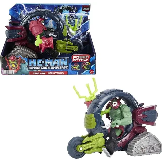 He-man : Trap Jaw Vehículo Y Figura