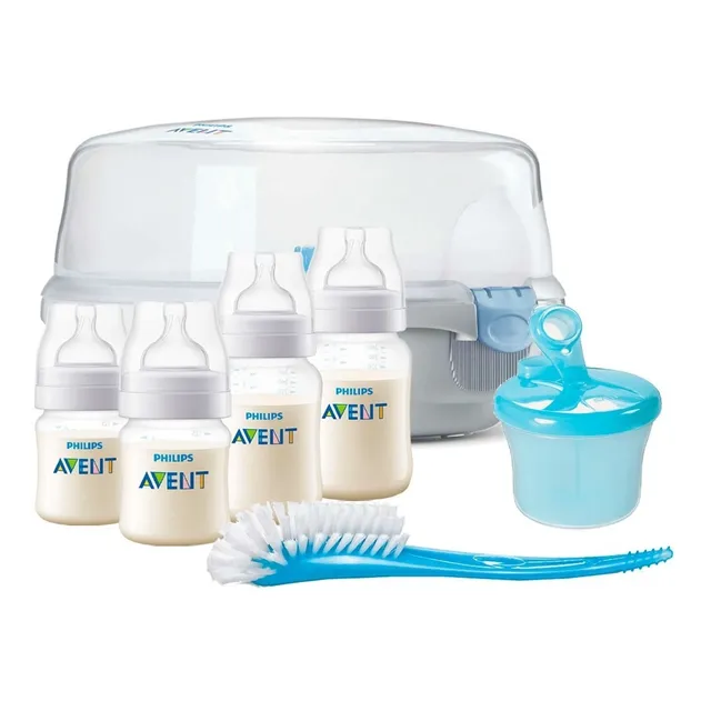 Biberones Anticolicos Con Esterilizador Philips Avent 7pz