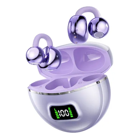 Audífonos Inalámbricos Tws Bluetooth Con Estuche Digital Violet