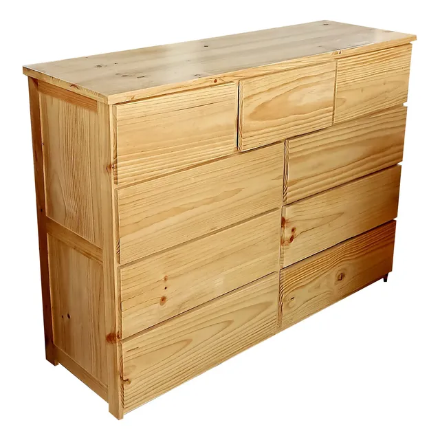 Comoda Alta,madera Pino,modelo  A-150