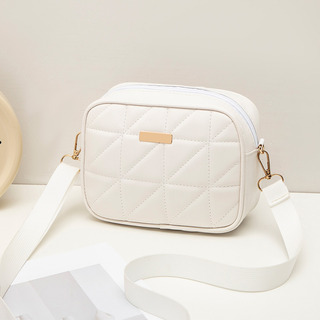 Bolso Cuadrado Pequeño Con Cursor Diagonal De Color Liso 202 Bolso Cuadrado Pequeño Con Cursor Diagonal De Color Liso 202