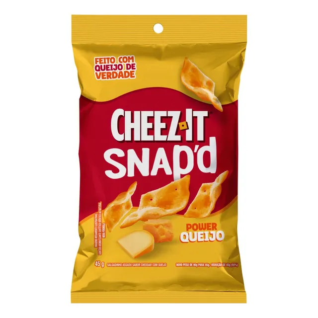 Salgadinho de queijo Cheez-It® Snap'd Power Queijo 45g