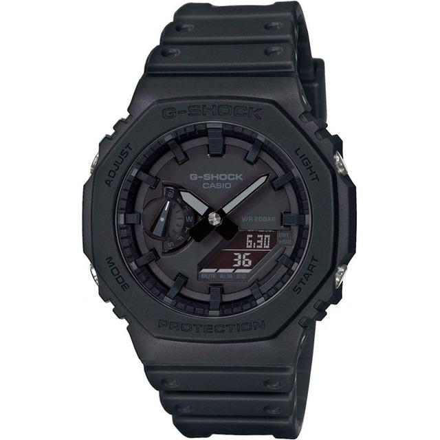 Relógio Casio G-shock Masculino Carbon Ga-2100-1a1dr Cor Da Correia Preto Cor Do Bisel Pre... Relógio Casio G-shock Masculino Carbon Ga-2100-1a1dr Cor Da Correia Preto Cor Do Bisel Pre...