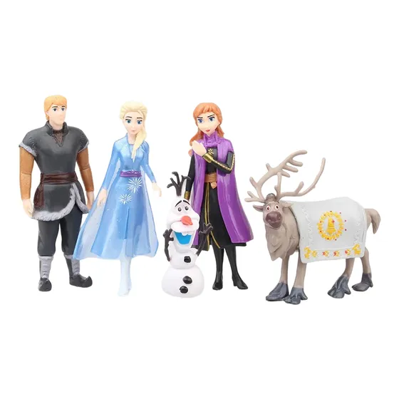 5 Personajes Figuras Pelicula Frozen Juguetes Coleccionables