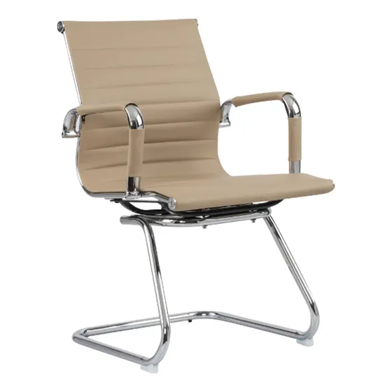 Cadeira Para Escritório Clássica Manhattan Siena Bbwt Cor Fendi Material do estofamento Aço
