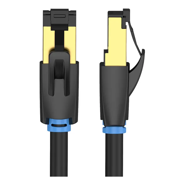 Cable De Red Rj45 Sftp Vention Cat.8/ 5m/ Negro