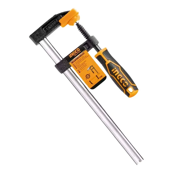Prensa Sargento Tipo F 80 X 300 Mm Industrial Ingco