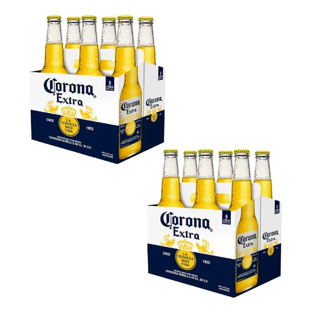 Cerveza Corona Retornable 330 Ml X 12