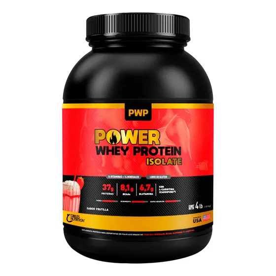 Proteína Whey Isolate Cibeles Sabor Frutilla 1.816kg Libre Lactosa y Gluten | Cuotas sin interés