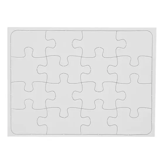 10 Quebra Cabeça Sublimação 16 Peças 14x19 A5