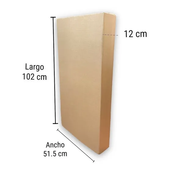 Caja De Cartón Para Envío Embalaje De Guitarras Acústicas