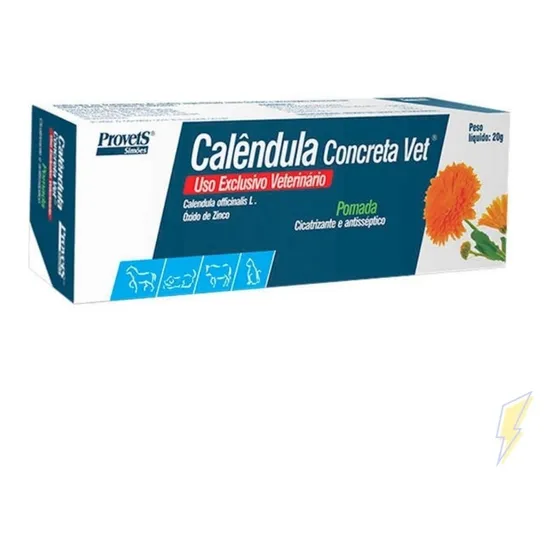Pomada Pra Cicatrizar Ferida Corte Machucado Em Cão Gato 20g