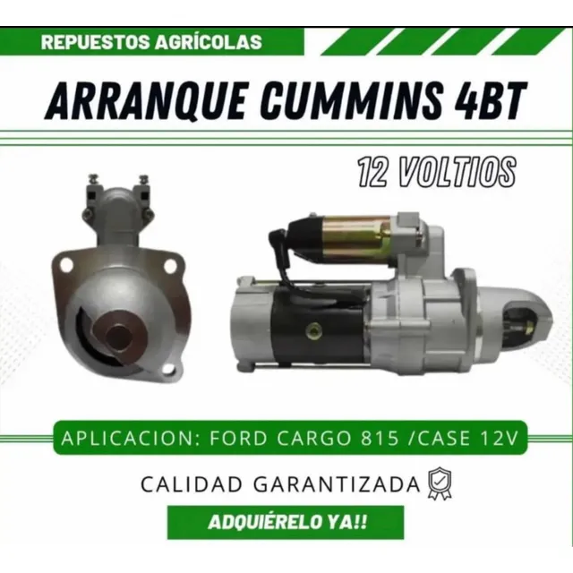 Arranque Cummins 4bt Cargo 815