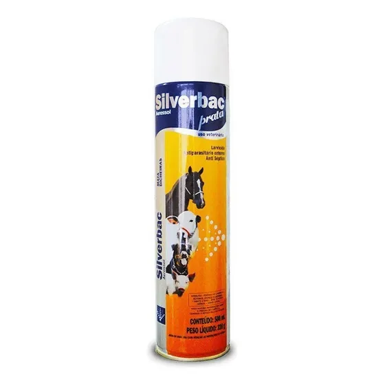 Silverbac Prata Mata Bicheiras Aerossol 500ml - Labgard