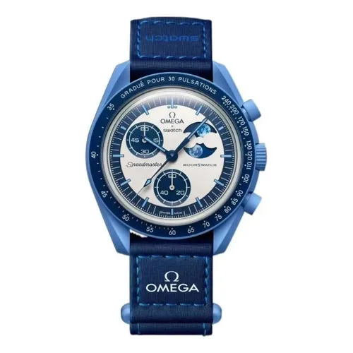 時計 Swatch Mission to Jupiter Relógio Omega x Swatch Bioceramic Moonswatch Mission to Jupiter