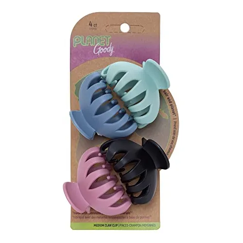 Planet Goody Spider Claw Hair Clip, 4-count - Colores Z334z