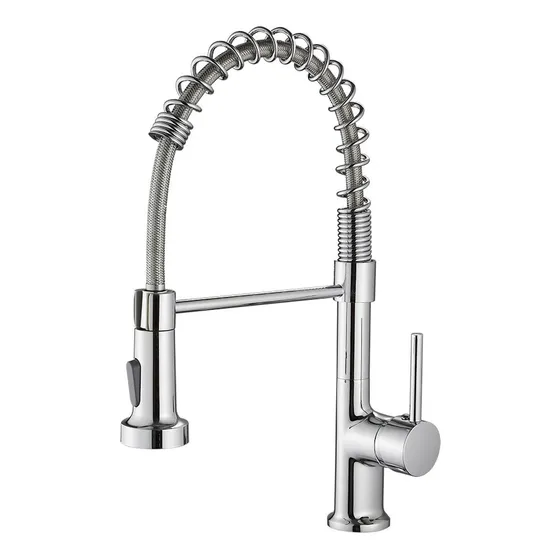Grifo Canilla Monocomando Flexible Extensible Cocina Mesa Ax